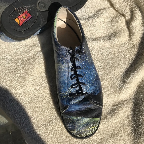 Icon art leather sneakers, LA Lights, 10M - Picture 1 of 10